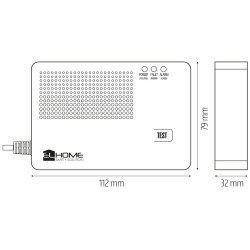 天然气甲烷和液化石油气丙烷丁烷独立探测器 230V AC 85dB 警报器 家庭安全 EL HOME GD-04A4