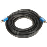 Cable HDMI 2.1 8K 60Hz 4K 120Hz 10m High Speed Ethernet Gold Contactes banyats en or 48Gbps Delta Multimedia HDMI-10-V2.1