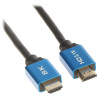 Cable HDMI 2.1 8K 60Hz 4K 120Hz 10m High Speed Ethernet Gold Contactes banyats en or 48Gbps Delta Multimedia HDMI-10-V2.1