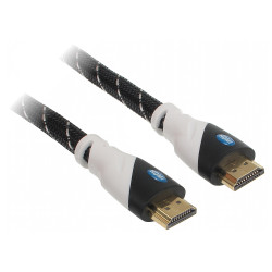 Cablu HDMI 1.4b 15m 26AWG Mufe Aurite High Speed Ethernet 4K 30Hz Solid Delta Multimedia HDMI-15-PP