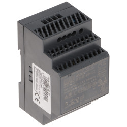 Импулсно захранване за DIN шина 12V DC 4.5A 54W ултра тънко ефективно стабилизирано за контролни шкафове MEAN WELL HDR-60-12