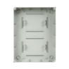 Cuadro eléctrico de superficie hermético 24 módulos IP65 ABS UV caja de fusibles ELPROMET HT-24