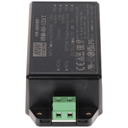 Импулсно модулно захранване 12V 5A 60W AC/DC за вграждане монтажно стабилизирано ефективно MEAN WELL IRM-60-12ST