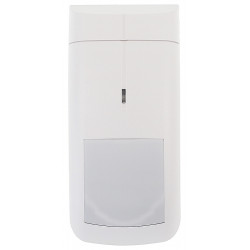 Detector digital pasiv de infraroșu PIR cu oglindă segmentată rază 18x18m interior alarmă SATEL IVORY