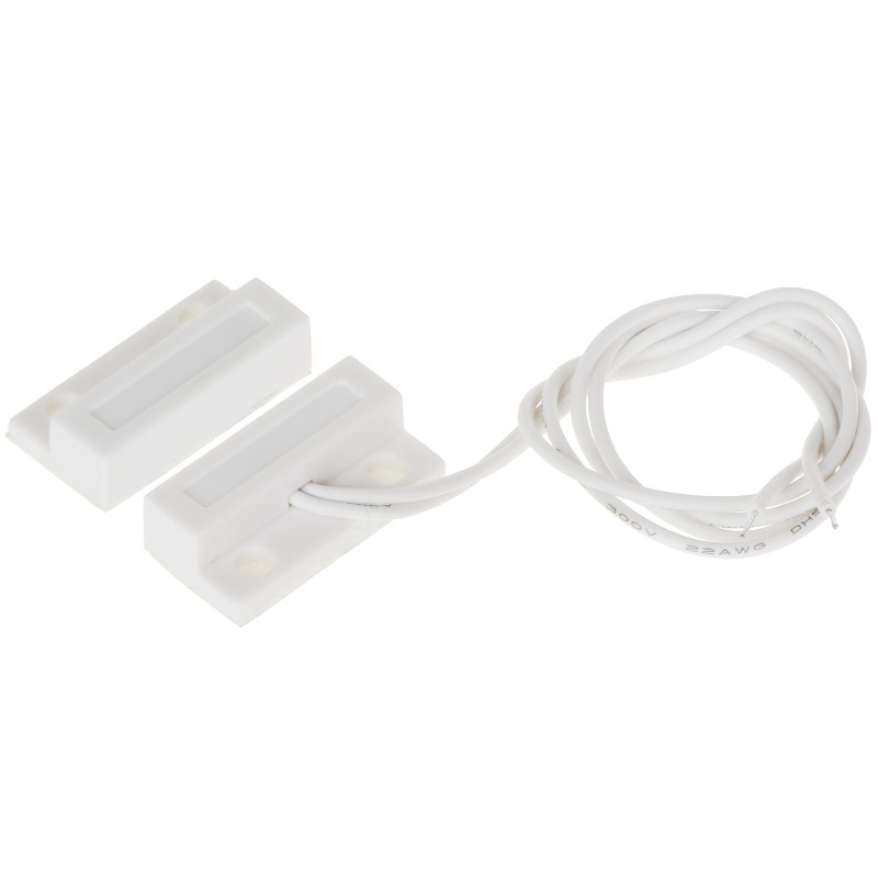 侧装磁力门窗簧片开关 NC ABS 白色米色 20件套 Delta Alarm KN-CA38B*P20