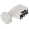 Quad LNB satellitkonverter 4 utgångar Full HD 4K för högkvalitativ parabolantenn INVERTO KONW/QUAD-INVERTO