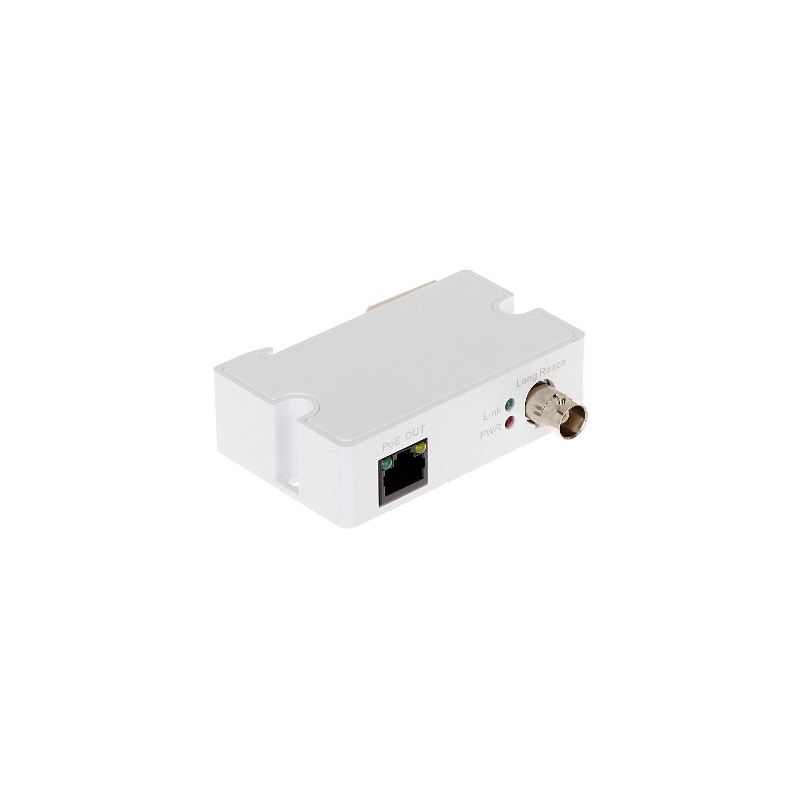Ethernet PoE пашыральнік па кааксіяльным кабелі ePoE далёкасць да 1000м перадатчык канвэртар сігналу IP BNC RJ45 DAHUA LR1002-1E