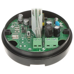 Narancssárga LED Jelzőlámpa Automata Kapukhoz 230V AC IP54 Fali Tartóval Figyelmeztető Lámpa VIDOS LS02