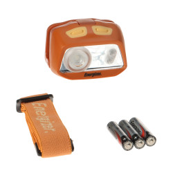 LED-hodelykt 500lm 75m 5 driftsmoduser vanntett for verksted og friluftsliv ENERGIZER LT-HDL40