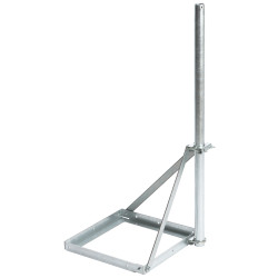 Ballast mast for WLAN DVB-T antennas concrete block base 1m hot-dip galvanized DELTA MB-1/1.0S