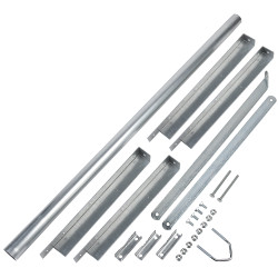 WLAN DVB-T 天线压载桅杆 混凝土块底座 1米 热浸镀锌 DELTA MB-1/1.0S