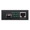 Gigabit Ethernet RJ45 uz SFP multivides pārveidotājs ar 30W PoE+ barošanu CUDY MC220P