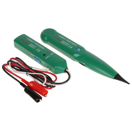 Wire tracer telephone and network cable tester RJ11 alligator clips  MS-6812