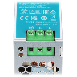 Импулсно захранване за DIN шина 12V 10A 120W стабилизирано индустриално Mean Well MEAN WELL NDR-120-12