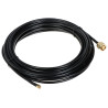 Антенен кабел H155 N-мъжки към SMA-мъжки 10м коаксиален кабел 50 Ohm за WiFi LTE антени пигтейл Delta N-W/SMA-W+H155-10M