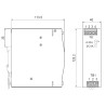 Импулсно захранване за DIN шина 12V 10A 120W стабилизирано индустриално Mean Well MEAN WELL NDR-120-12