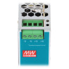 แหล่งจ่ายไฟแบบสวิตชิ่งสำหรับราง DIN 12V 6.3A 75W แบบอุตสาหกรรมติดตั้งบนราง TS-35 MEAN WELL NDR-75-12