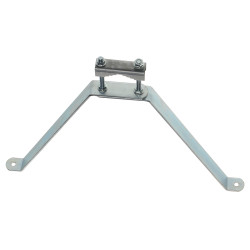 Vægbeslag til antennemast 30 cm afstand galvaniseret stål vægholder solid antennemontering DELTA OMP-50L30