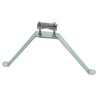 Collier mural pour mât d'antenne distance 30cm acier galvanisé support mural montage robuste d'antenne DELTA OMP-50L30