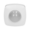 Таванен PIR сензор за движение и присъствие 360 градуса обхват 20м IP20 за LED 2000W повърхностен монтаж бял ORNO OR-CR-224