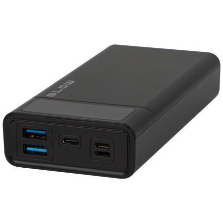 Hordozható Powerbank 20000mAh 22.5W Gyorstöltés PD QC 3.0 LED Kijelző 3 Port USB-C Lightning Blow PB20E/B