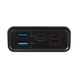 Pārnēsājama enerģijas banka 20000mAh 22.5W ātrā uzlāde PD QC 3.0 LED displejs 3 porti USB-C Lightning Blow PB20E/B