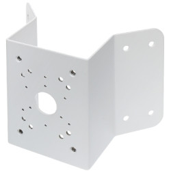 Corner mount for outdoor cameras white steel solid CCTV mounting accessories DAHUA PFA151