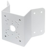Suport de cantonera per a càmeres exteriors blanc d'acer muntatge sòlid accessoris de muntatge CCTV DAHUA PFA151