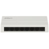 8-партовы гігабітны камутатар 10/100/1000 Мбіт/с RJ45 настольны пластыкавы корпус Plug and Play энергазберагальны DAHUA PFS3008-
