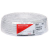 כבל קואקסיאלי RG59 עם הזנת מתח 2x0.75mm2 לבן 100 מטר למערכות אבטחה במעגל סגור DAHUA PFM941I-RG59N/21-100-WHITE