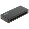 Прамысловы камутатар 8-партовы Gigabit Ethernet RJ45 10/100/1000 Мбіт/с Металічны корпус Desktop CCTV IP DAHUA PFS3008-8GT-V2