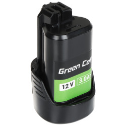 Batterie pour outils électroportatifs 12V 3Ah Li-Ion remplacement pour perceuses visseuses compatible avec le système Bosch 12V 