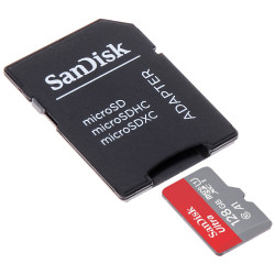 Pamäťová karta microSDXC 128GB UHS-I Class 10 U1 A1 100MB/s Ultra pre telefón kameru rekordér SANDISK SD-MICRO-10/128-SAND