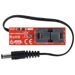 Gigabitinis PoE maitinimo adapteris DC/DC keitiklis 12V 1A 12W skirstytuvas LAN RJ45 izoliatorius ATTE SDIP-12-121