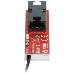 อะแดปเตอร์จ่ายไฟ PoE Gigabit ตัวแปลง DC/DC 12V 1A 12W สปลิตเตอร์ตัวแยก LAN RJ45 ATTE SDIP-12-121