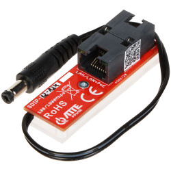 Προσαρμογέας τροφοδοσίας PoE 12V DC splitter Gigabit Ethernet RJ45 802.3af Passive PoE για κάμερες IP ATTE SDIP-12-124
