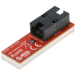 PoE 48V to 24V Gigabit Ethernet Passive PoE 802.3af Step Down Converter ATTE SDIP-12-240