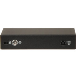 4端口 10/100Mbps PoE交换机 Hi-PoE 60W 看门狗 金属外壳 桌面式 含电源适配器 DAHUA SF1005P
