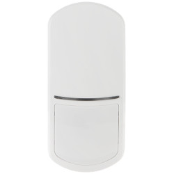 Digital PIR-bevegelsesdetektor med LED-belysning Grade 2 Hvit Hjemmealarmsystem SATEL SLIM-PIR-LUNA