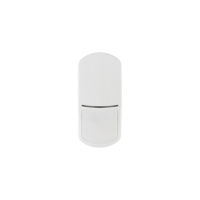 Лічбавы датчык руху PIR з LED-асвятленнем Grade 2 Белы Хатняя сістэма сігналізацыі SATEL SLIM-PIR-LUNA