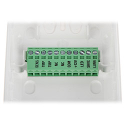 Цифровий ІЧ-датчик руху з LED-підсвіткою Grade 2 Білий для домашньої системи сигналізації SATEL SLIM-PIR-LUNA