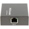 Gigabitový Ethernet PoE extender 100m Repeater Hi-PoE 802.3bt kovové pouzdro kaskádovatelný GTX SPT-POE/1-POE-BT