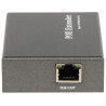Gigabitový Ethernet PoE extender 100m Repeater Hi-PoE 802.3bt kovové pouzdro kaskádovatelný GTX SPT-POE/1-POE-BT