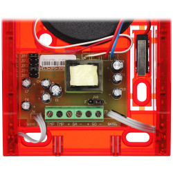 Optisch-akustischer Innenalarmgeber LED Piezo rot SATEL SPW-220-R