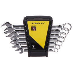 Joc de claus combinades 7 peces acer Cr-V acabat polit perfil antilliscant 15 graus eines STANLEY ST-STMT82842-0