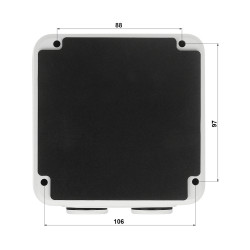 Ceiling mount for bullet cameras spacer junction box white aluminum CCTV junction box STG STG-JB07-D