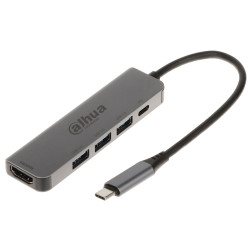 Multifunktionaler USB-C HDMI 4K 3x USB 3.0 Power Delivery 100W Dockingstation Konverter DAHUA TC35