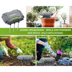 Sensor sensefil de humitat i temperatura del sòl per a sistema de reg IP67 Tuya Smart RainPoint TCS005