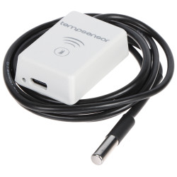 Bezdrátový Wi-Fi snímač teploty vodotěsná sonda aplikace upozornění grafy Smart Home BleBox TEMP-SENSOR-V2/BLEBOX