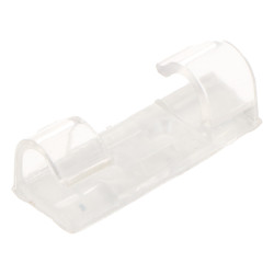 Zelfklevende kabelhouder transparant voor 7mm kabels set van 200 stuks Delta TRSS-6*P200